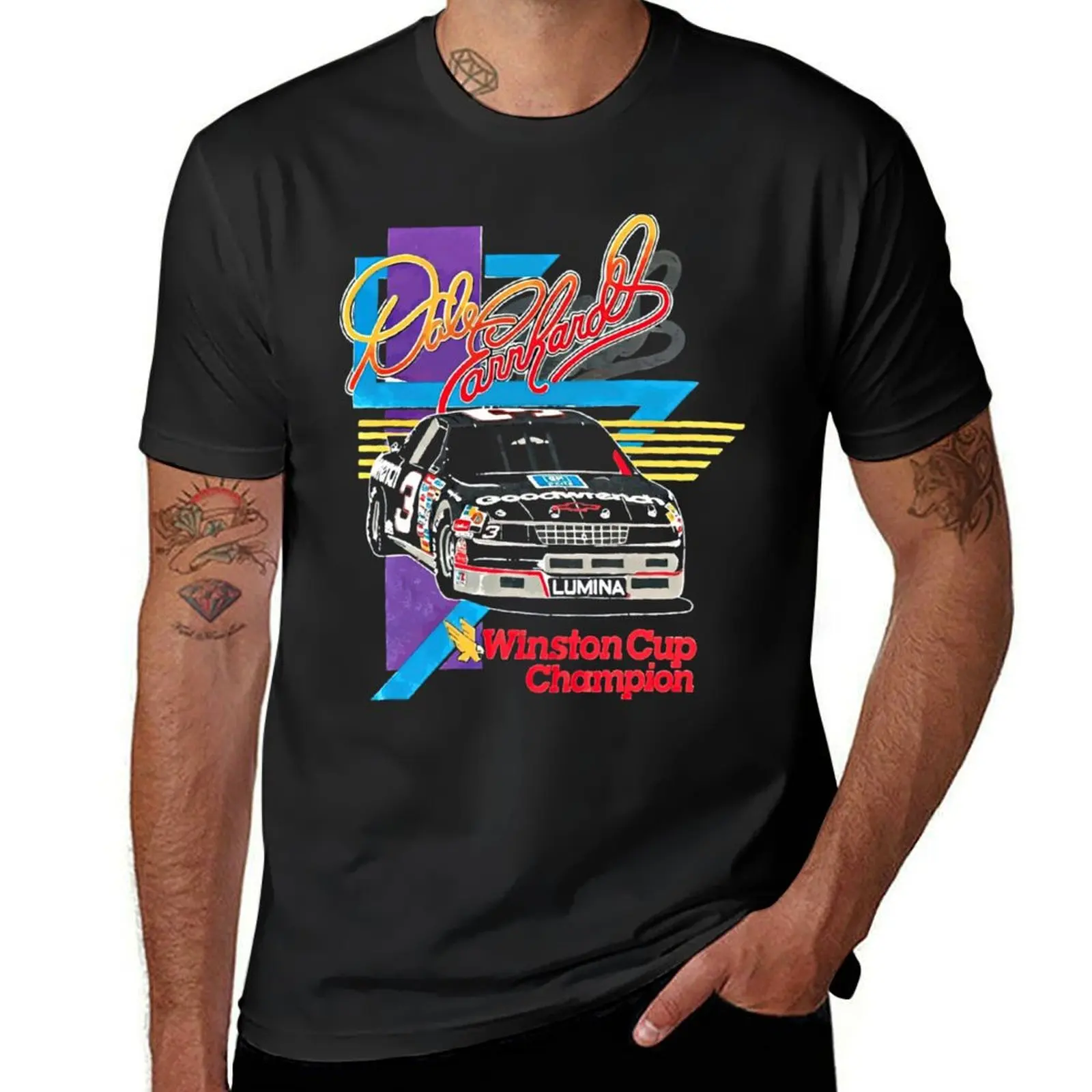 

Dale Earnhardt vintage T-Shirt quick drying new gifts and t-shirts boys animal print men clothes