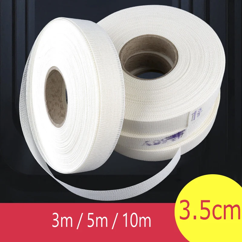 3.5cm Wide Dense Hard Horsehair Tape-Gauze Thin Silk Edge Lining Tail Support Accessory For Diy Wedding Dresses,Skirts,Bodysuits