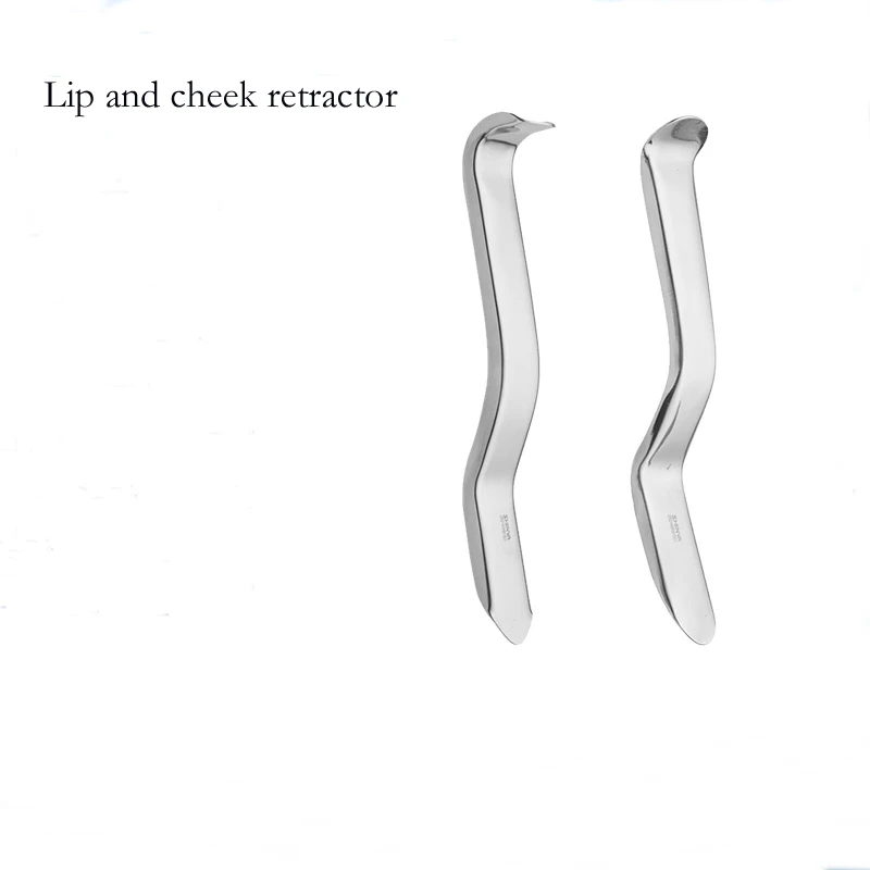 

Lip and cheek retractor lip and cheek mouth angle implant dental tooth extraction hook dental instrument