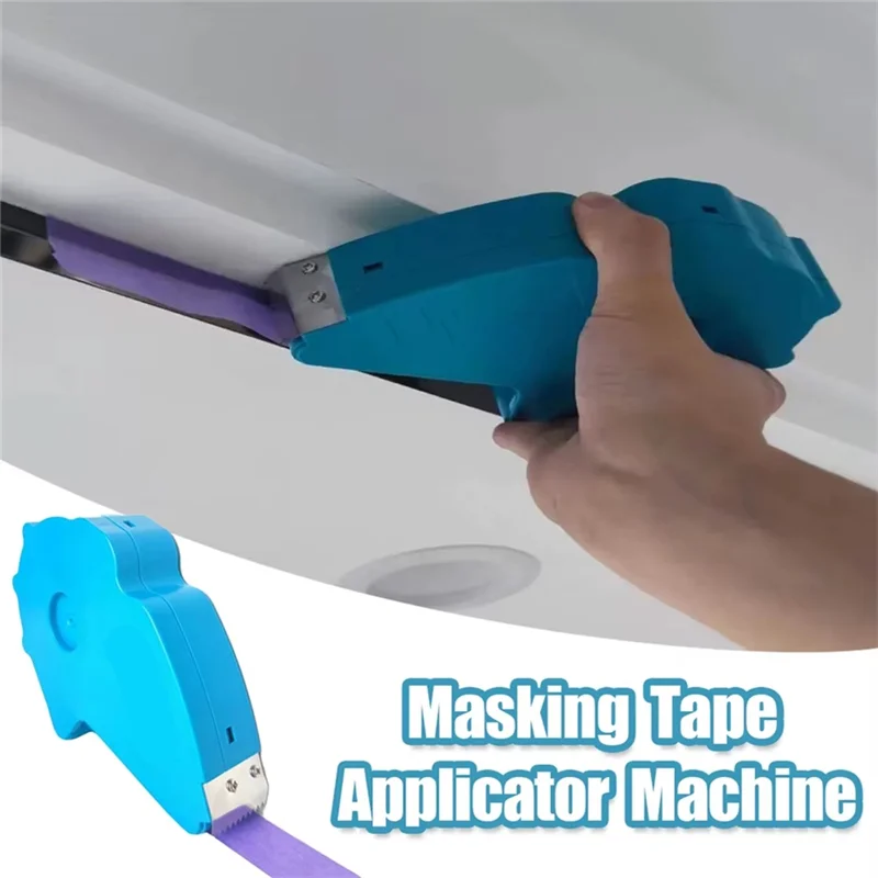 Painter Masking Tape Applicator Machine Tape To Repair And Beautify Crack In Tiles Adhesive Tape With Tape Cutting Tool