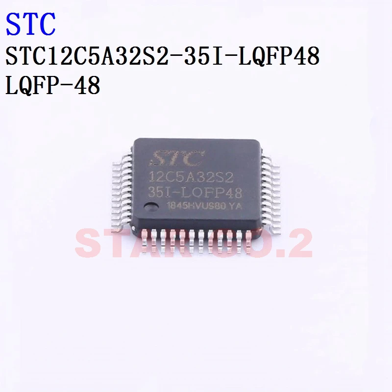 2PCSx STC12C5A32S2-35I-LQFP44 LQFP48 PDIP40 STC Microcontroller