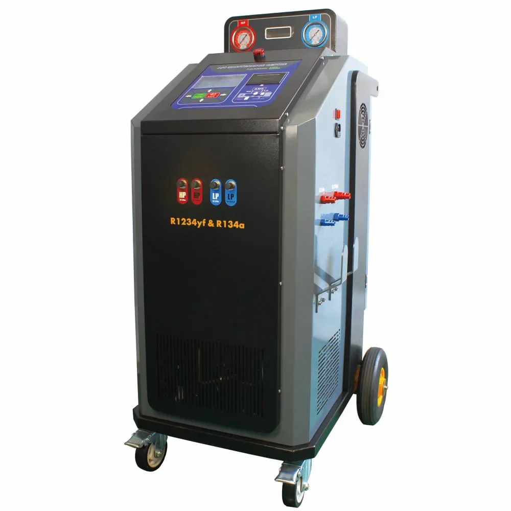 

AMC-1000D A/C System Recovery Flushing Machine Air Condition ac flush machine Dual System For R1234a&R1234yf