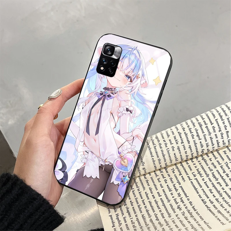 

Anime kawaii girl Phone Case For Xiaomi Redmi note 14 Pro 14 13 12 11 10 Pro 14S 12S 11S Redmi 14C 13C 10