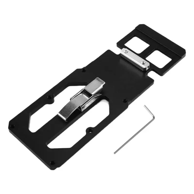 AT02-Compact Track Saw Rail Square Guide 90 Degree Right Angle Edge Support Guide Rail Square