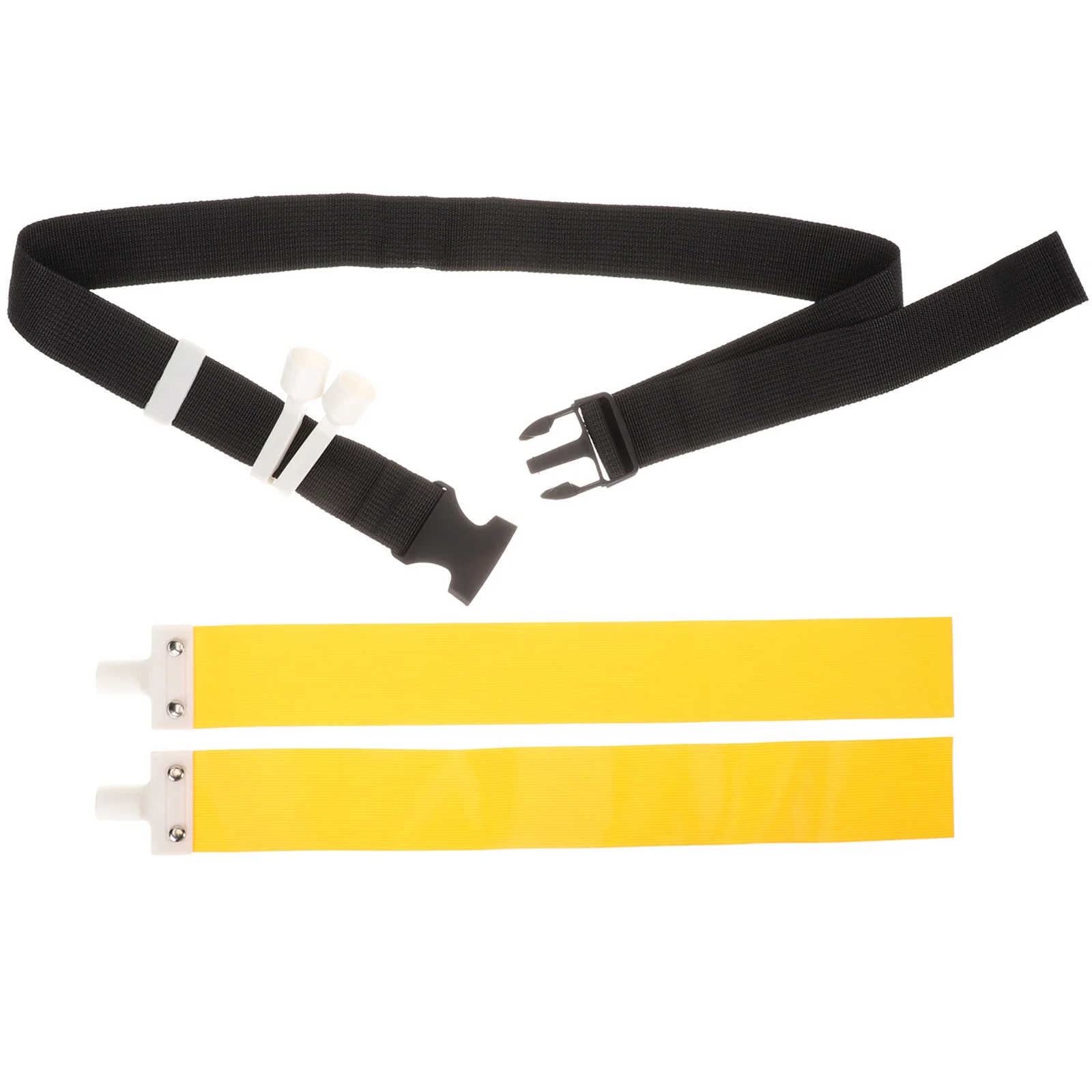 Cinturón con bandera de fútbol, cinturón ajustable con bandera de Rugby para deportes al aire libre, equipo de entrenamiento, suministros de fútbol
