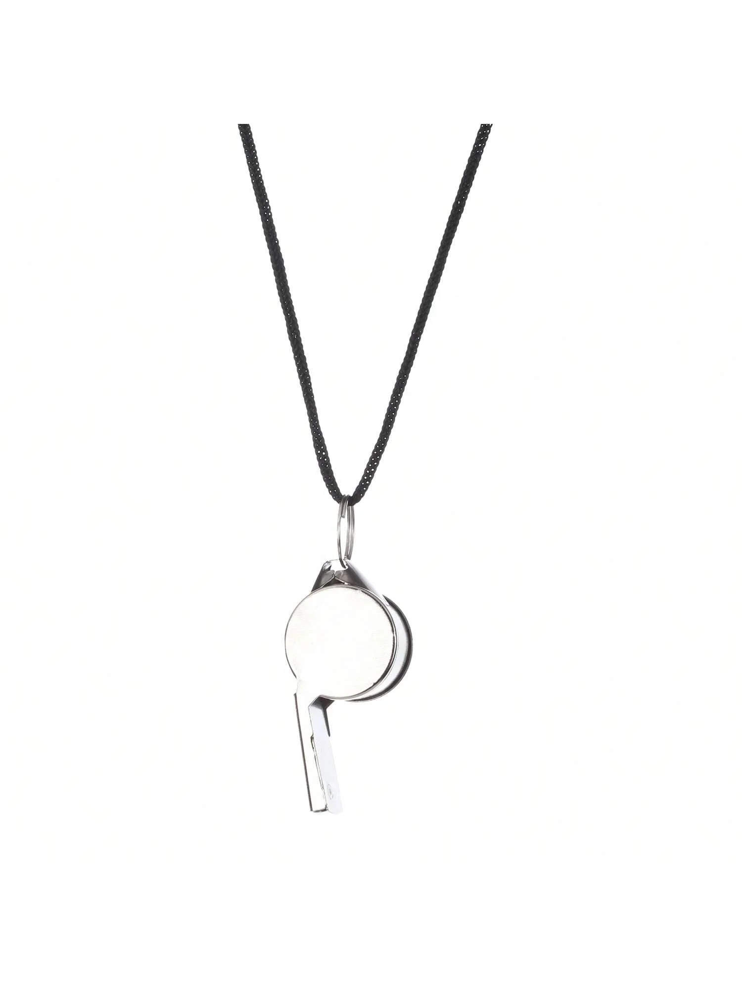 2 Pack Stainless Steel Sports Whistles with Lanyard, Loud Crisp Sound Whistles Great for Coaches, Referees, and Officials