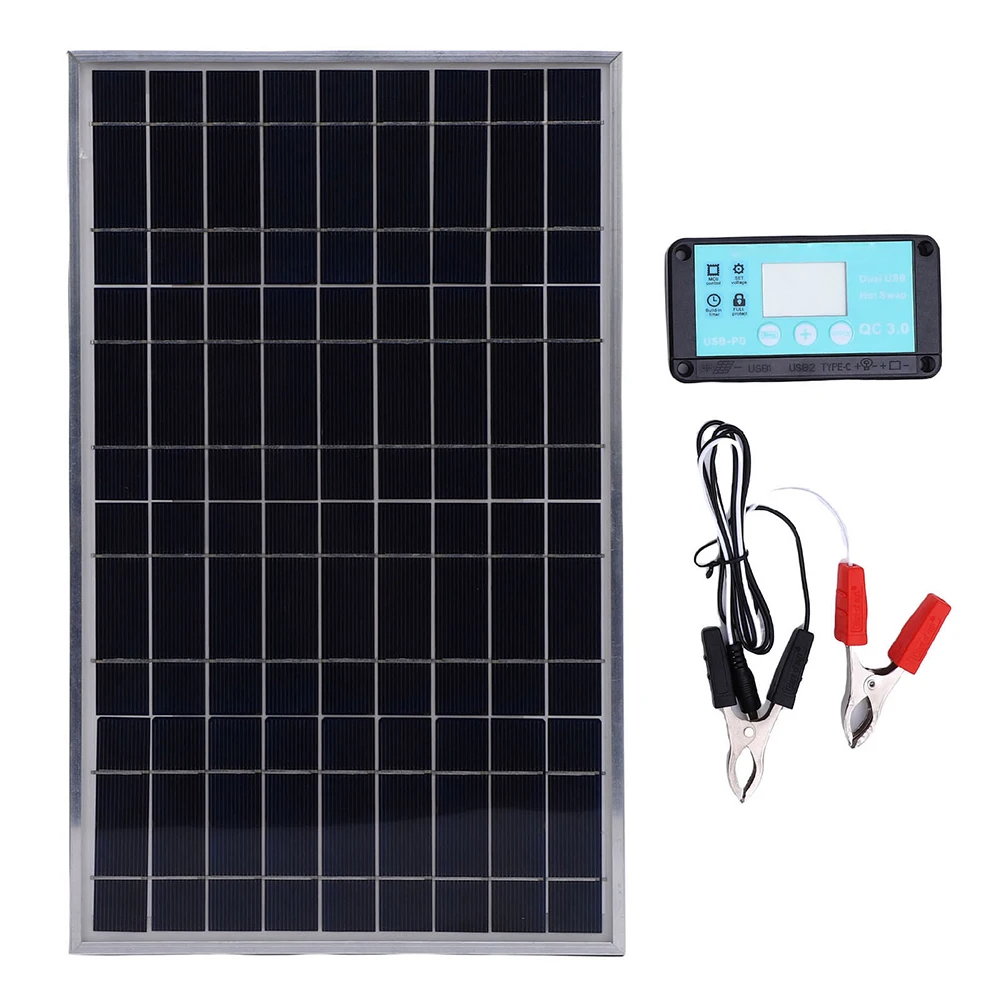 

Outdoor Installation 200W Solar Panel 12V And 24V Compatibility Anti-Corrosive Aluminum Frame Comprehensive Kit