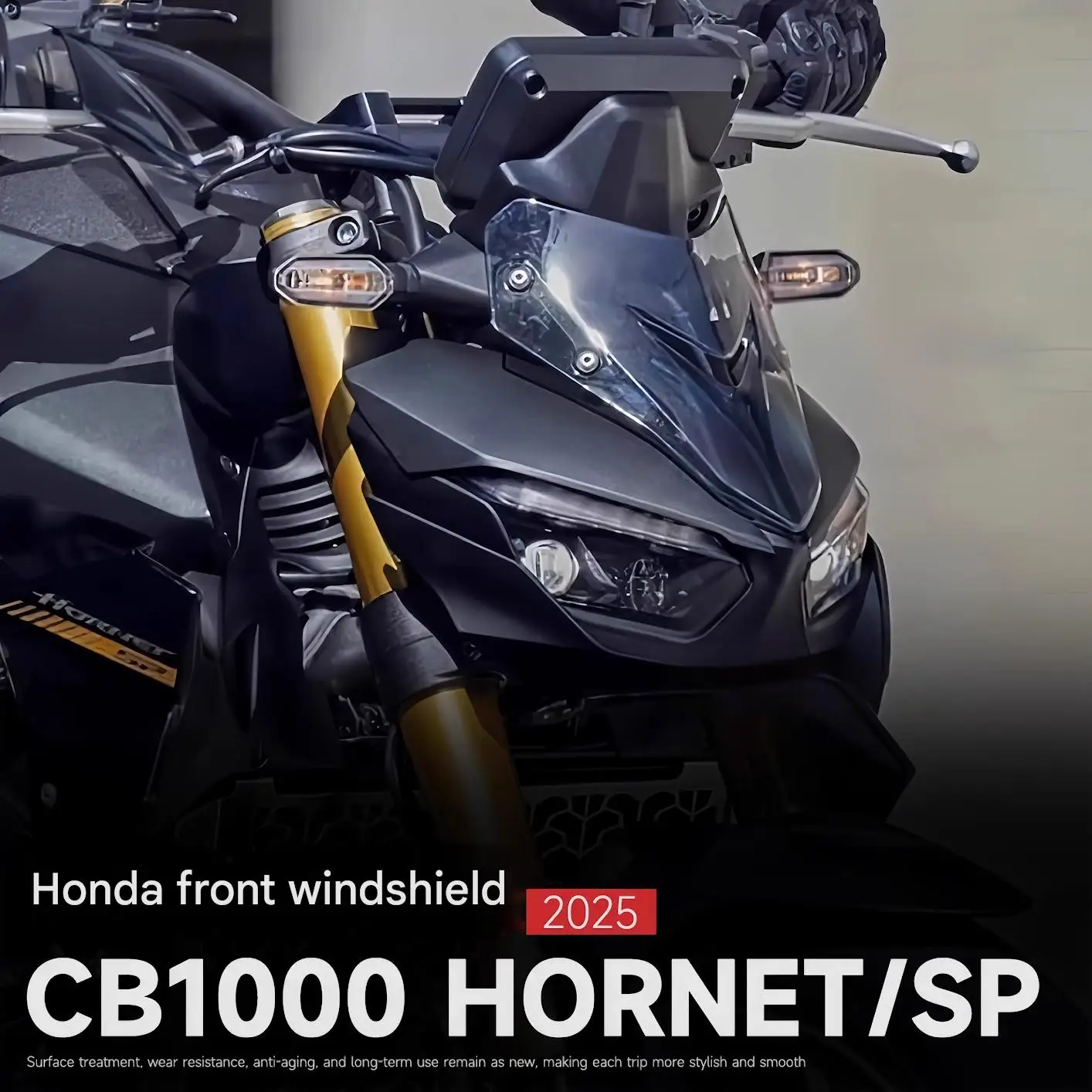 For H onda CB1000 Hornet SP 2025 Racing Windshield Front Fairing Wind Deflector