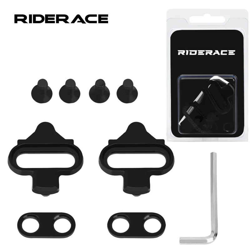 

Bicycle Lock Pedal Plate Adapter Converter Mountain Bike Pedal Shoes Copper Adapter Clamp Plate No Clip Eggbeater Lock