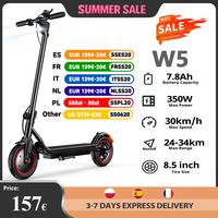 W5 Electric Scooter 350W 36V78Ah 8.5Inch Tire 30KM/H Range 34KM Front Drive Disc Brake Foldable e Scooter With APP Daily Commute