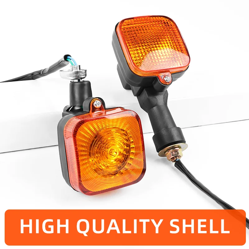 Motorcycle amber turn signal light, suitable for Honda CG125/JH125L/CB250/CA250/XL125 motorcycles for flashing indicator light.