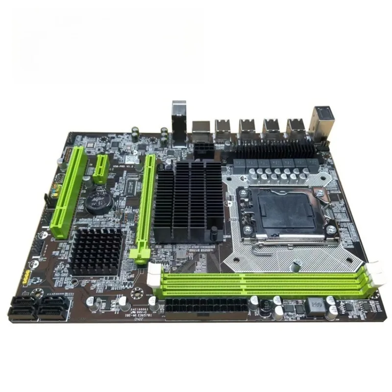 Piezas para placa principal X58, placa principal de ordenador de escritorio DDR3 de 1366 pines, compatible con memoria RECC PRO 1366