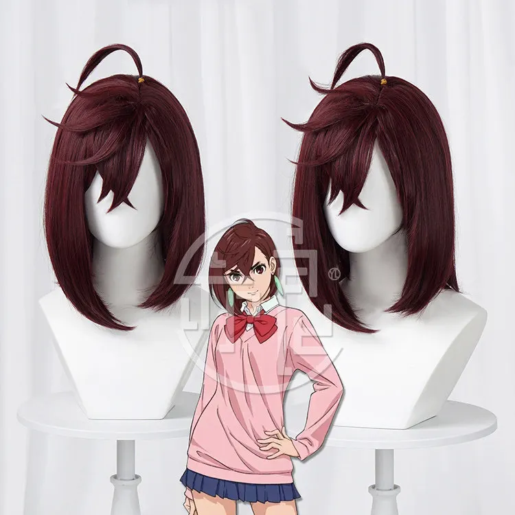 

Аниме Dandadan Ayase Momo, парик для косплея, Хэллоуин, карнавал, реквизит для вечеринки, синтетические волосы, термостойкое волокно + шапочка для парика