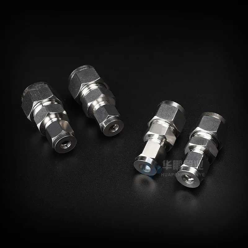 304/316 Stainless Steel Ferrule Straight-through Reducing and Reducing Two-way Ferrule Joint