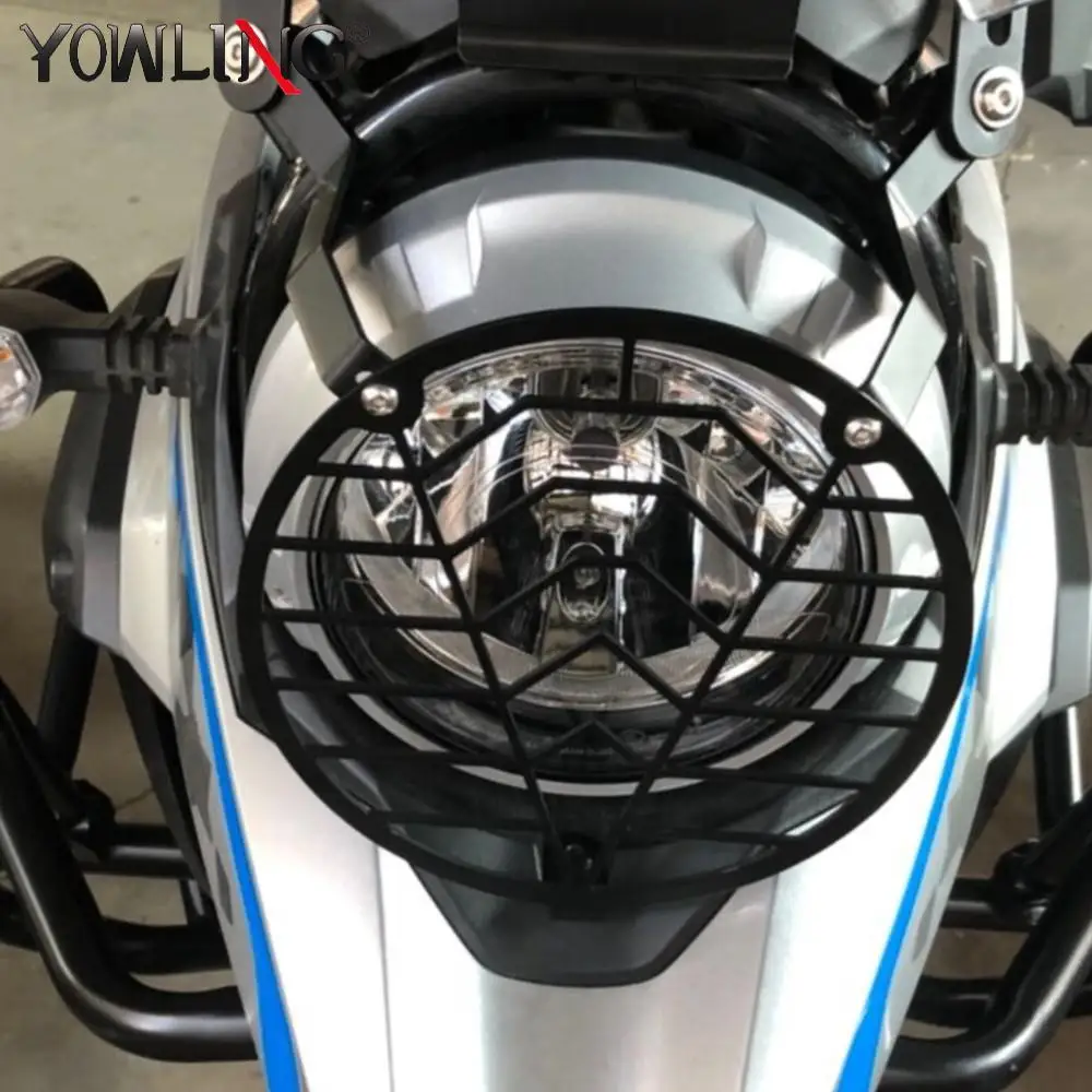 

Motorcycle Accessories Headlight Head Light Guard Protector Grille Cover For SUZUKI DL250 V-Strom DL 250 VStrom250