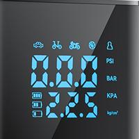 Portable Air Compressor Rechargeable Cordless 150PSI Electric Tire Inflator Air Compressor With Digital Display For Auto Truck