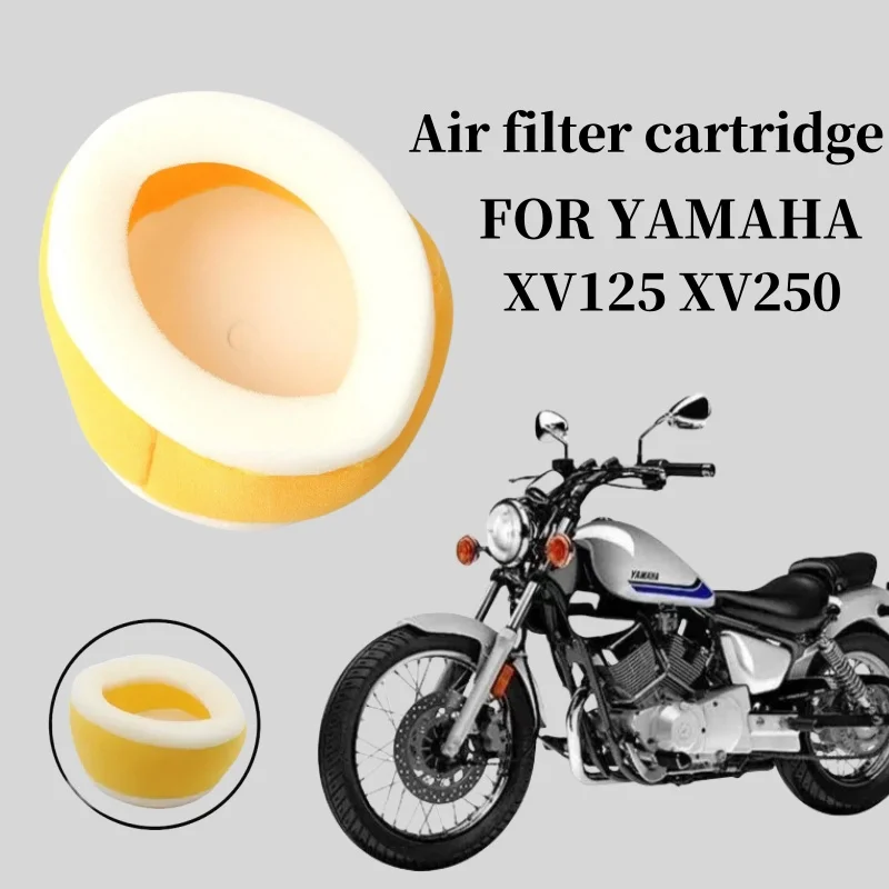 

Motorcycle Air Filter Element Foam Cleaner for YAMAHA XV250 Virago 250 XV125 V-Star 250 Moto Bike Accessory Sponge Intake System