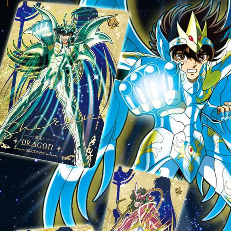 Genuine KAYOU Saint Seiya Card Saint Cloth Awakening Cards Pluto Chapter Limited BP SE MR UR SSR SR Collection Card Toy For Kid