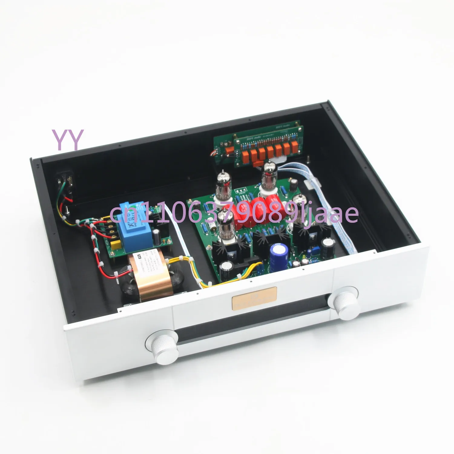 

Предусилитель Cary SLP90 Circuit STR12A-Max на вакуумных ламах, Hi-Fi, 4 входа/1 выход, ECC82