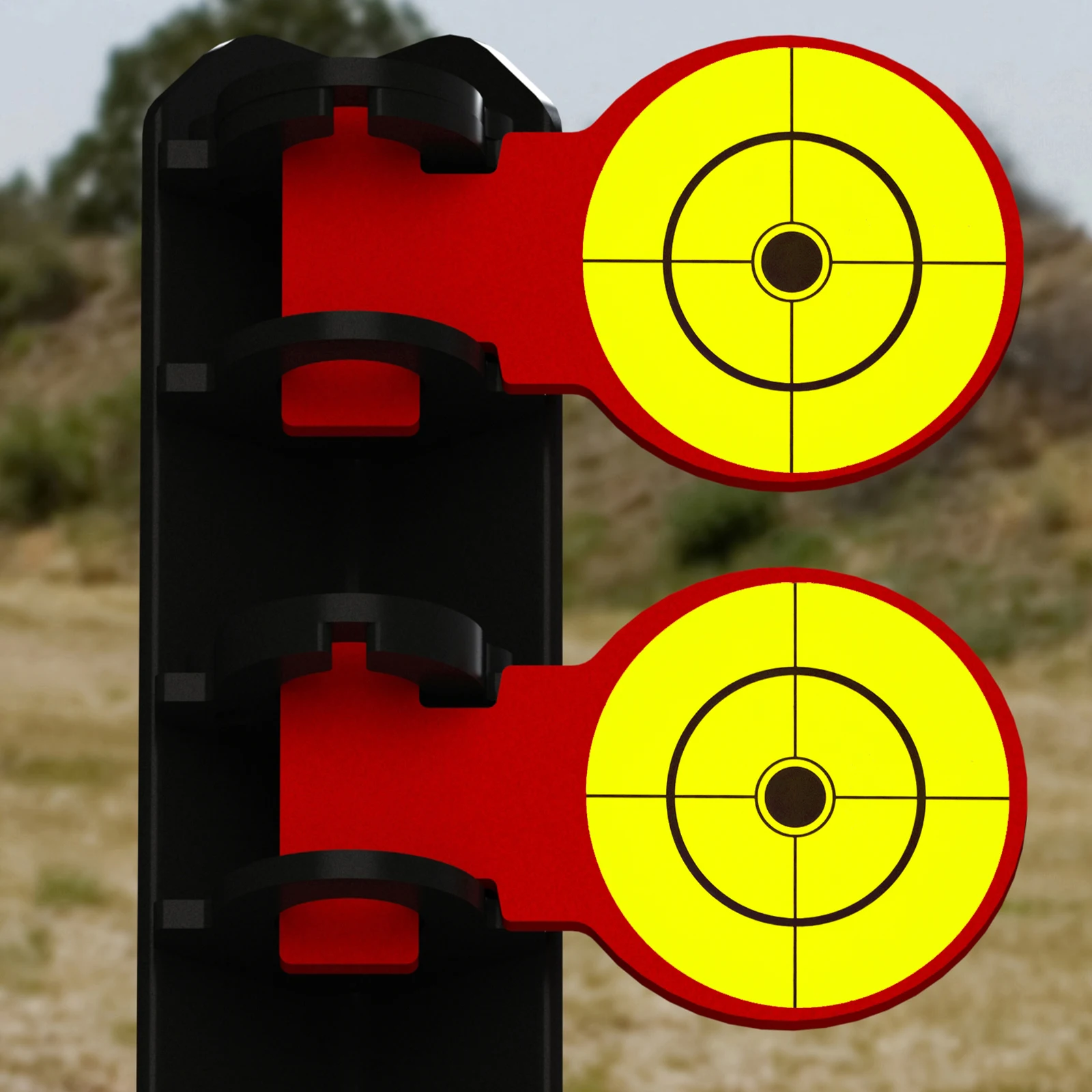 200Pcs 3inch Yellow Black Cross Target Paper Shooting Practice Target Stickers Shooting Target Training Supplies Stickers Shooting Target Labels