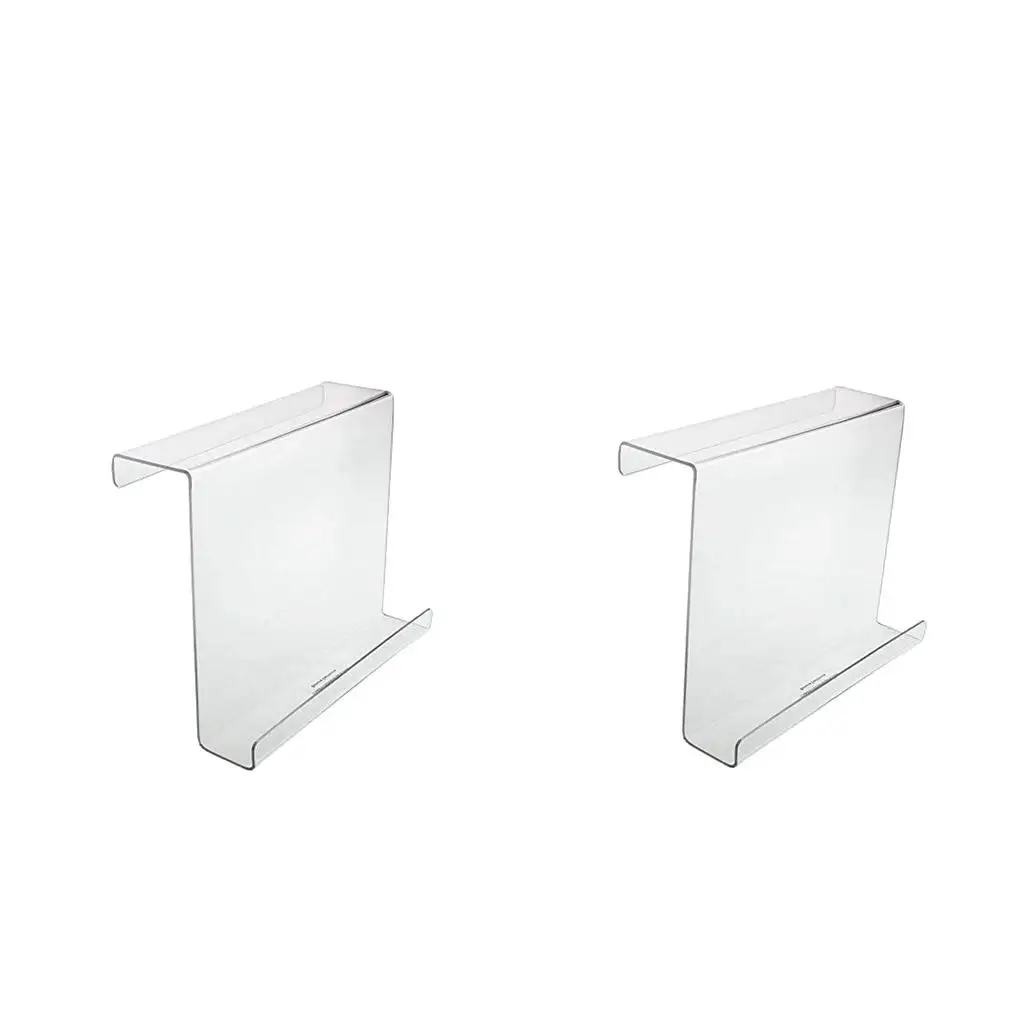 2 Pieces Acrylic Reading Display Rack for Holder Universal for Artwork