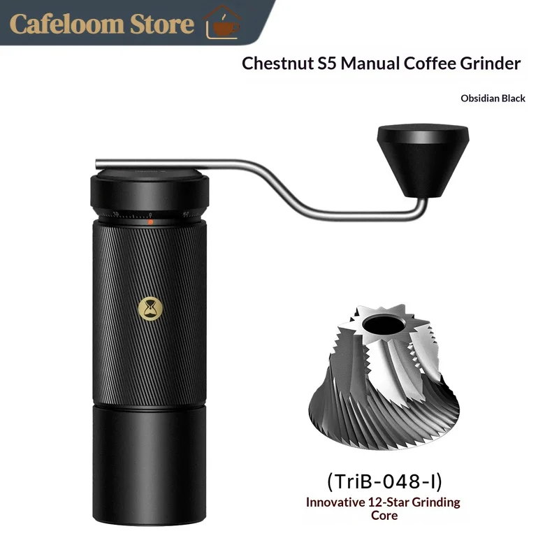 Timemore Chestnut S5 Hand Coffee Grinder Manual Coffee Bean Mill Grinder For Pour Over Espresso Household Coffee Grinding Tool