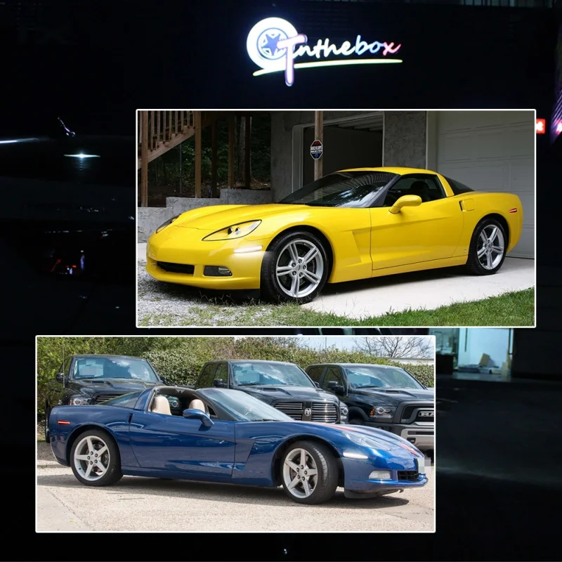 Per Chevrolet Corvette C6 2005-2013 Auto LED Paraurti Anteriore/Posteriore Indicatore Laterale Luci di Parcheggio Indicatori di direzione Fender Flare lampade