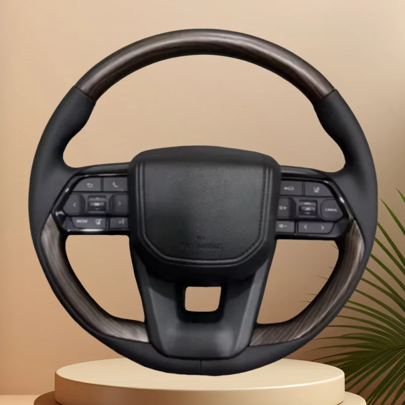 

Car Steering Wheel Custom Made Leather For Toyota Land Cruiser 200 2008-2021 Upgrade LC300 2022 2023 LC200 Car Accessories
