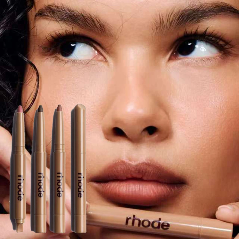 Rhode Lip Shape Pen Skin Peptide Lip Liner Long Lasting Lip Tint Pencil Pen Lipstick Makeup Rouge Lipliner Powder Blusher Gloss