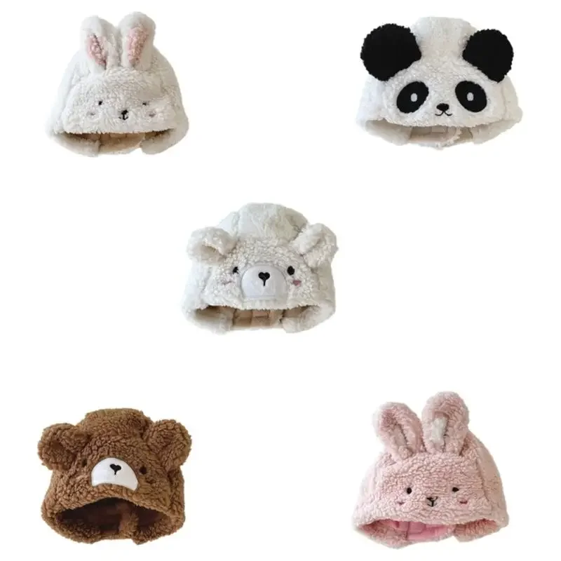 

Cartoon Animal Baby Hat Winter Toddler Ear Protections Bonnet Caps Plush Bonnet
