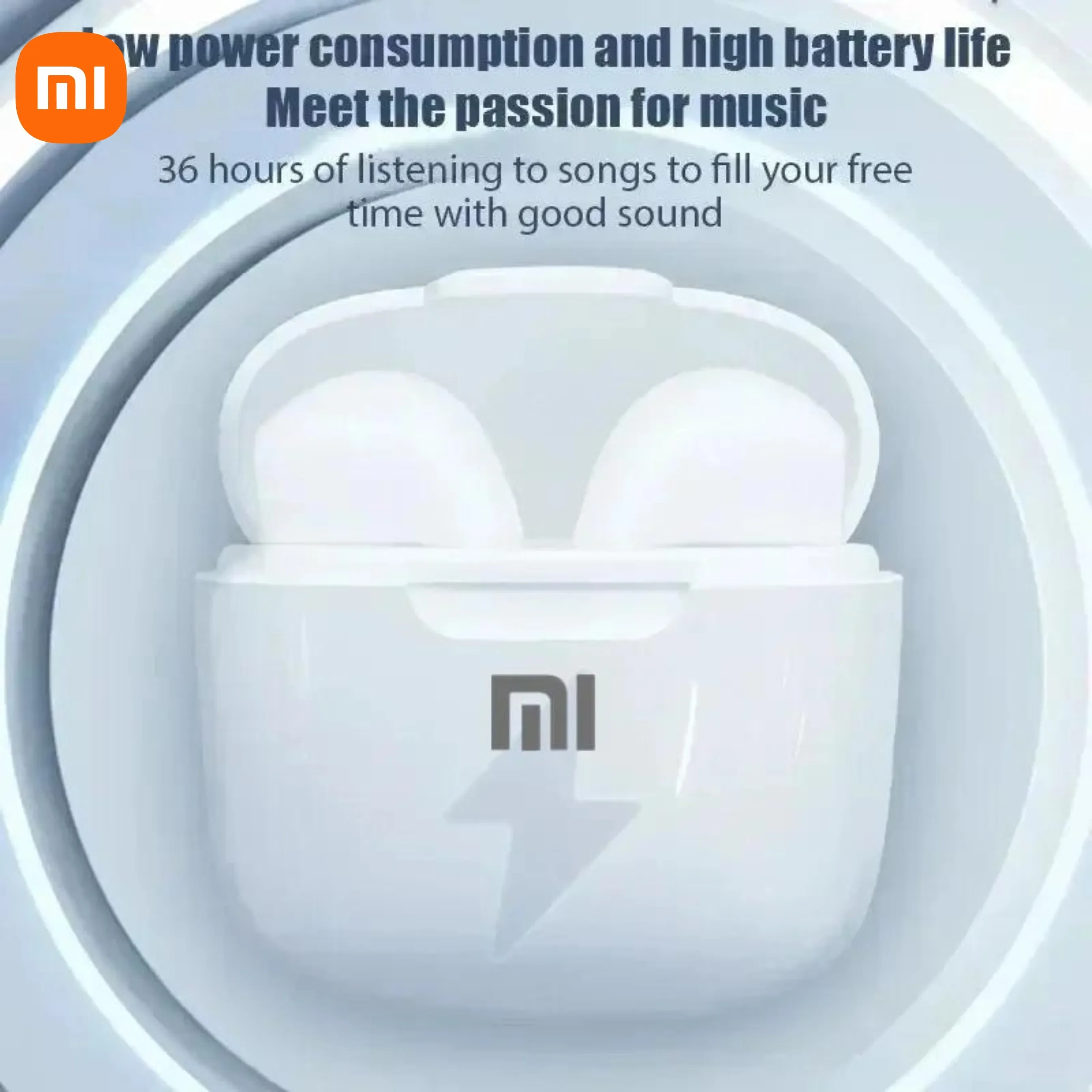 سماعات أذن Xiaomi A2pro اللاسلكية بتقنية البلوتوث 5.3، سماعات HiFi المانعة للضوضاء، سماعات HD مناسبة لسماعات iOS وAndroid