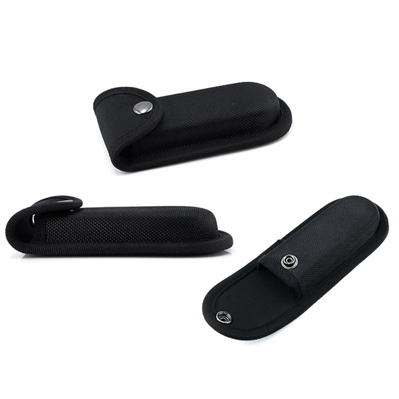 Outdoor Camping Tool Pouch, Flashlight Holder, Fold Knife Bag Plier Case, Sheath Waist Nylon Storage Belt Loop Pocket Carry Pack