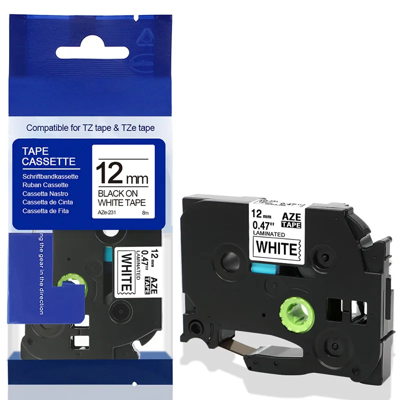 E1000 PRO Label Maker Machine met tape Draagbare labelprinter USB-C voor stroom Meerdere lettertypjes voor schoolkantoororganisatie