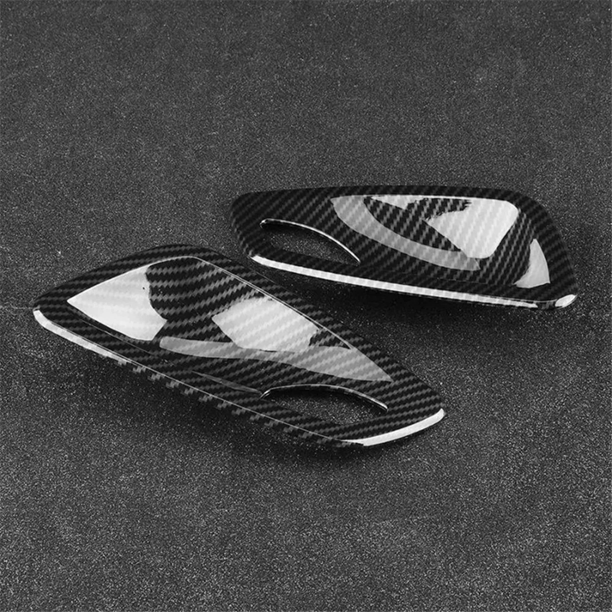 

# 712A Автомобильная текстура из углеродного волокна, внутренняя дверная ручка, накладка чаши для BMW E90 3 серии 2005-2012 (узор из углеродного волокна)