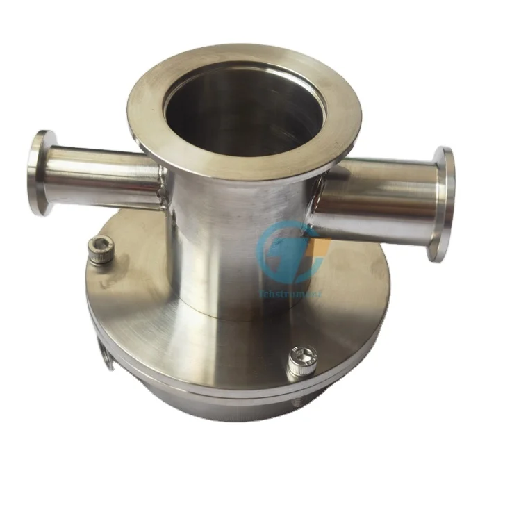 

Water Cold Vacuum Sealing Assembly flange for quartz / alumina tube with KF ports KF16 KF25 KF40 KF50