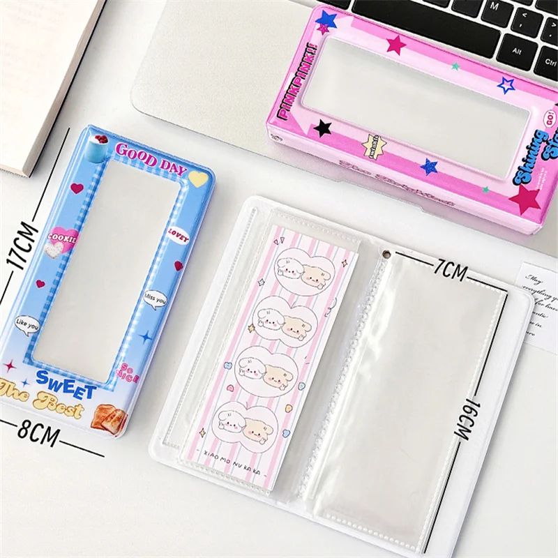 KPOP Cute Storage Album Card Holder Life Four Cuts Album Photo Idol Photo Photo Card Packaging Supplies Postcard Collector Card