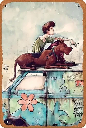 Shaggy Super Tramp Poster Metal Tin Sign Retro Vintage   Wall Decor