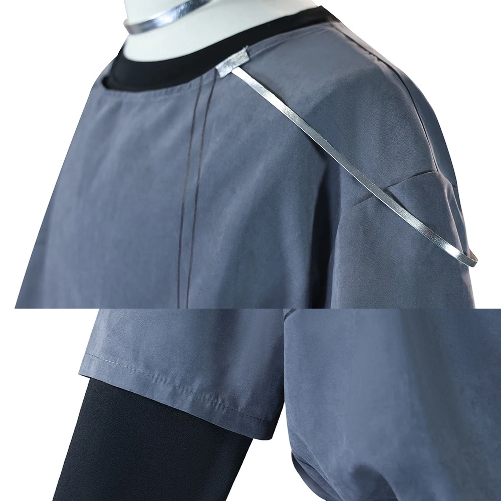 Alien Stage Till R7 Cosplay Costume 2 In 1 Long Sleeve Top Black Pants Full Set Anime R7 Character Outfit With Ear Accessories view 6