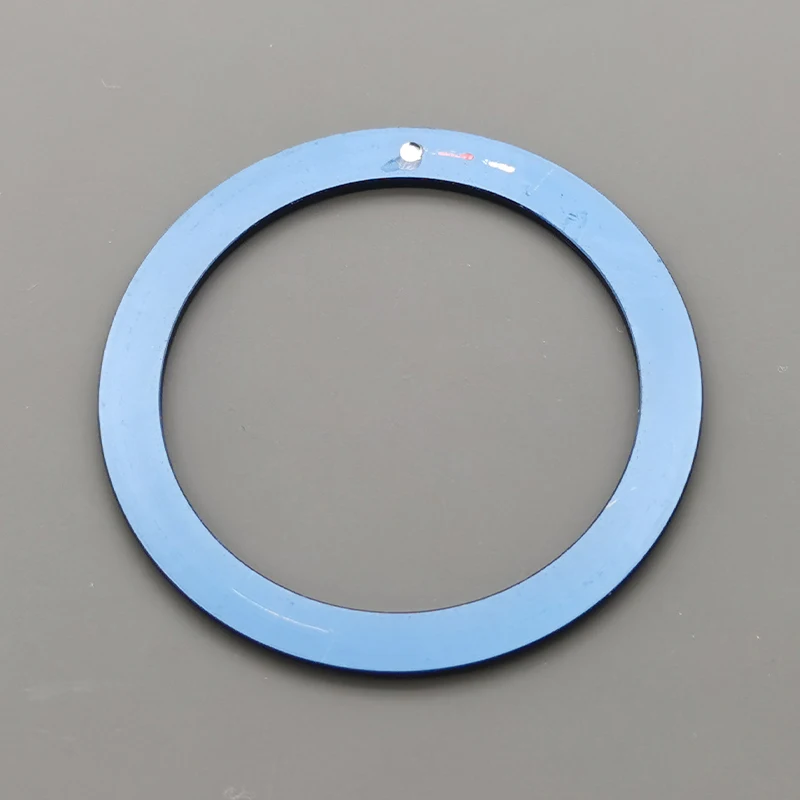 40mm x 31,5mm flache Aluminium Lünette Einsatz Ring Samurai Lünette Ring passend für King Srpf Samurai Uhrengehäuse Ring Ersatzteile für Uhren – Detail 3