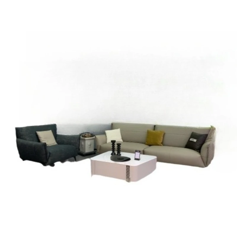 Simple living room home technology fabric combination sofa small apartment fabric sofa