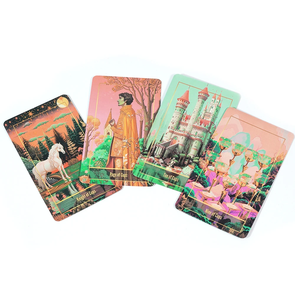 Celestial Carnival Tarot Deck Complete Tarot With 78 Cards Indie Unique Oracle Deck For Beginners To Experienced Tarot Readers