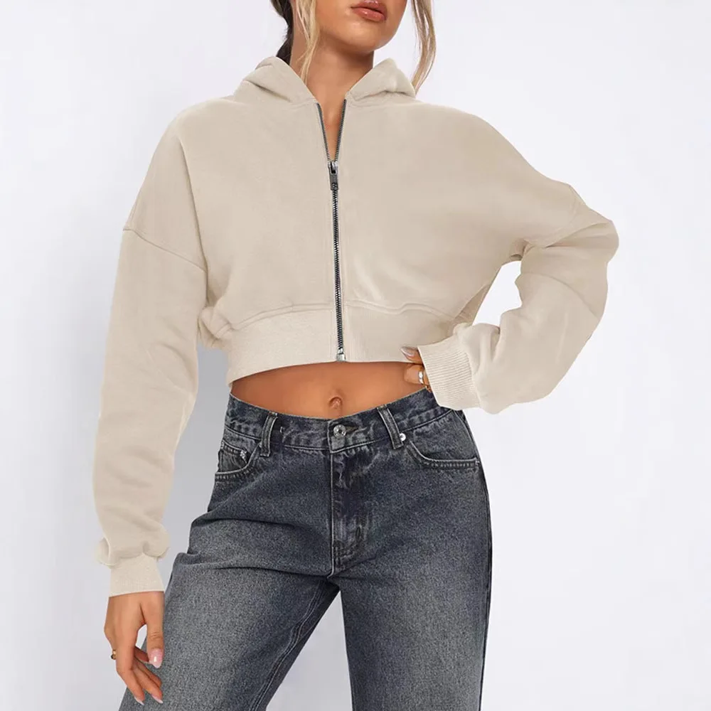 フード付きパーカー ジップアップ服 女性 秋 スポーツ キルティング オープンショルダー グラフィック 暖かい ブラウン バーガンディ パッチワーク ニッチ ハイ Y2k