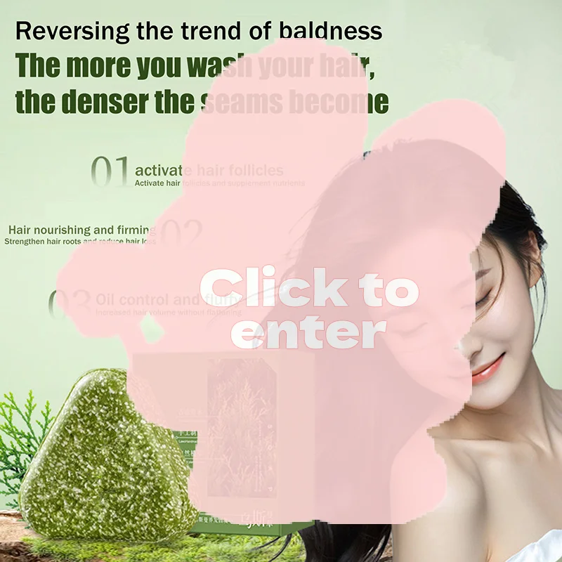 

Usman Grass & Platycladus Herbal Shampoo Soap Natural Hair Loss Treat Strengthens Roots Controls Oil Cleanses Scalp Hair Growth