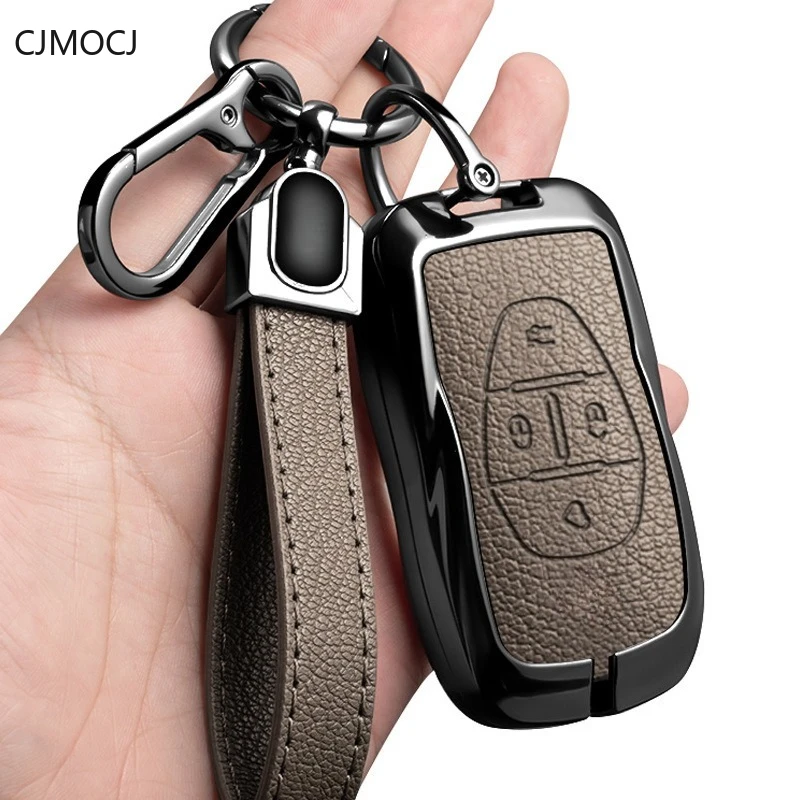 

Premium Zinc Alloy Key Cover Case for VinFast VF E34 VF8 VF9 - Protective Key Fob Shell
