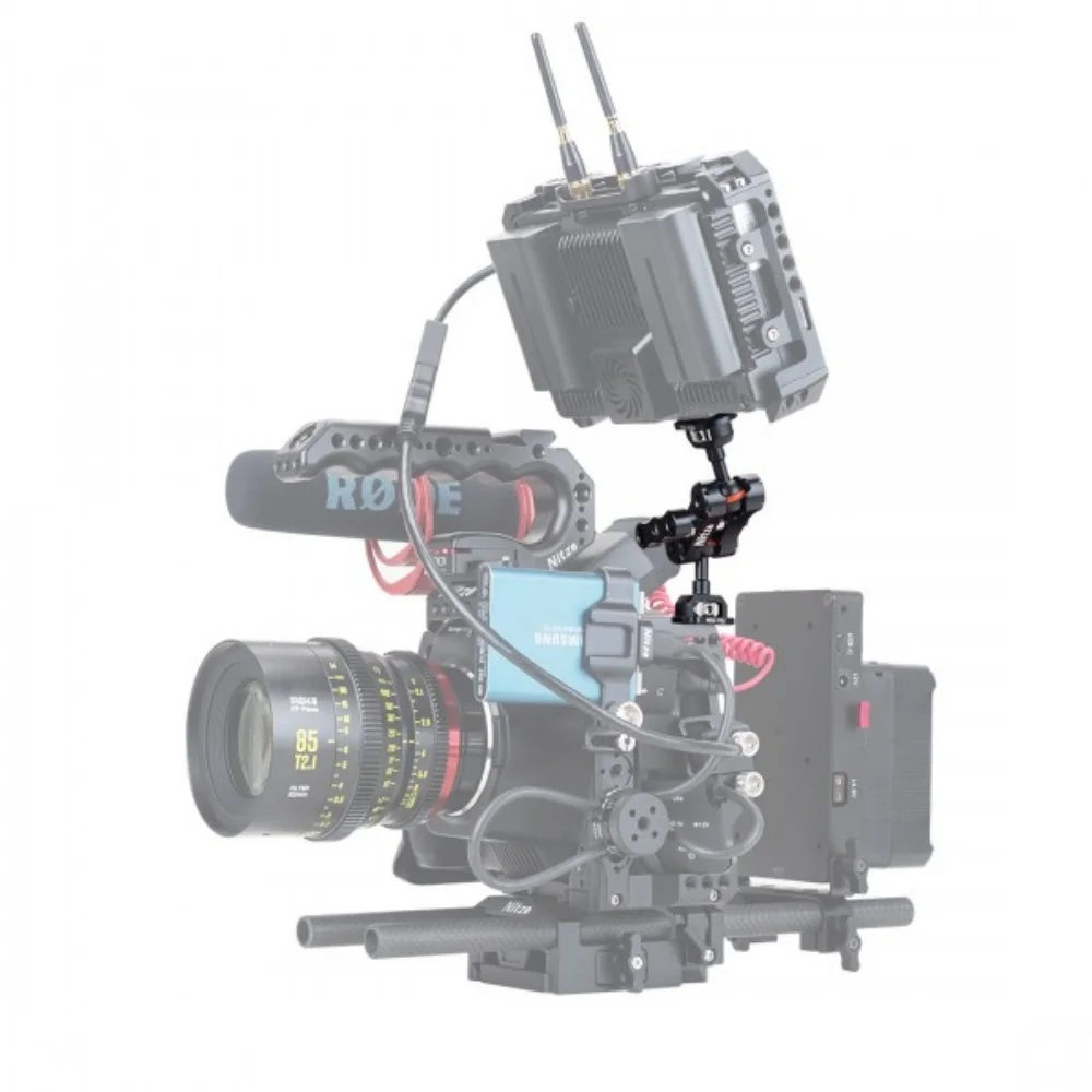 

Nitze DOUBLE BALLHEAD MAGIC ARM (1/4"-20 TO 1/4"-20)