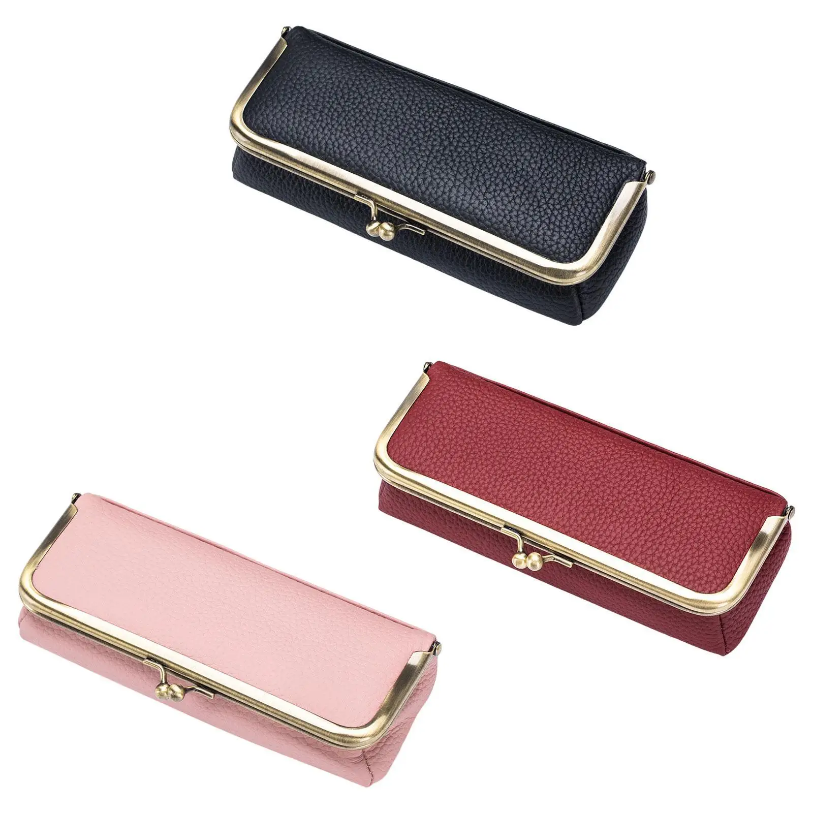 

Чехол для очков из искусственной кожи, аксессуар для очков, для мелких предметов, для путешествий, для женщин и мужчин