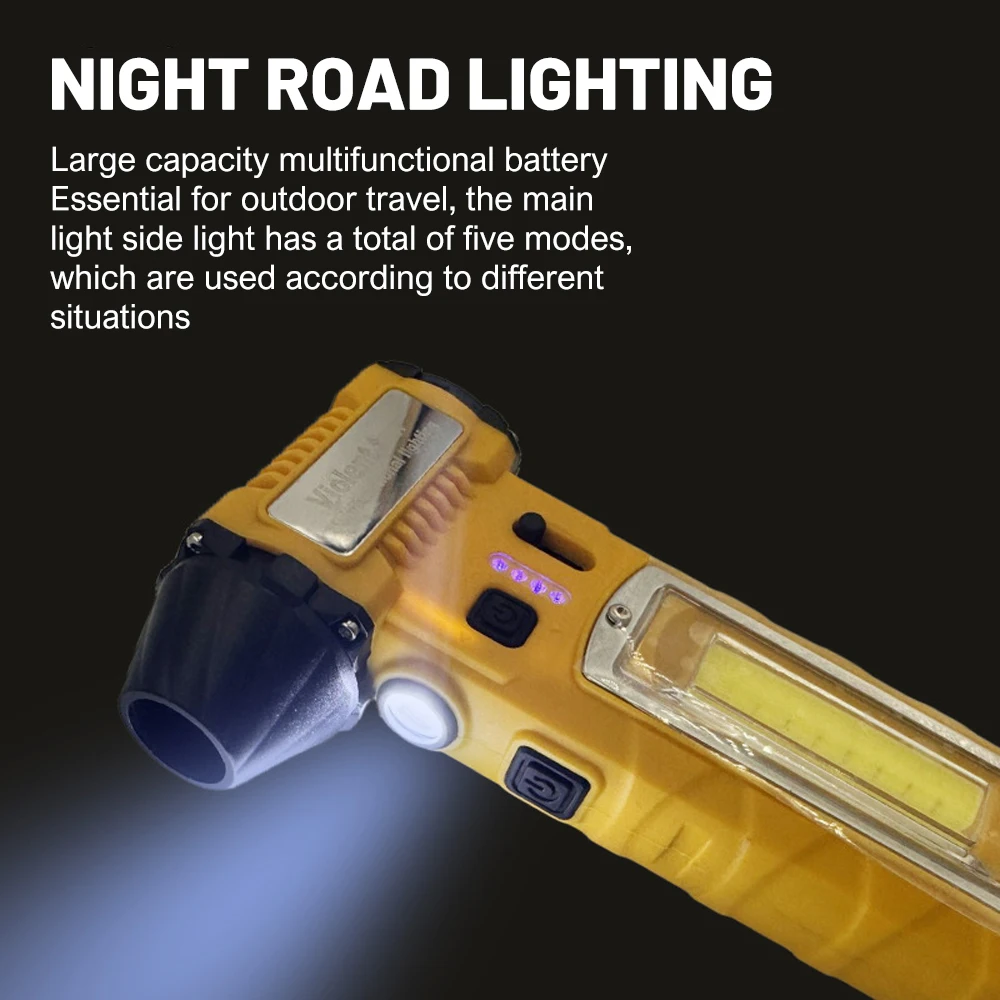 130000RPM Powerful Air Blower Turbo Jet Fan Brushless Motor High-Speed Turbo Violent Fan USB Rechargeable Blower SOS Flashlight