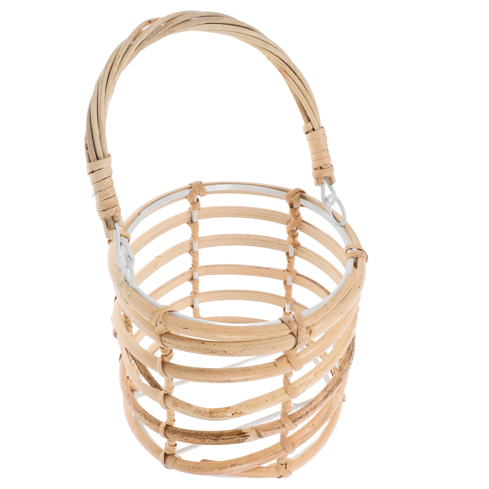 Linterna de ratán, soporte de aromaterapia, suelo decorativo hecho a mano, forma de jaula de pájaros, diseño nórdico para noches acogedoras