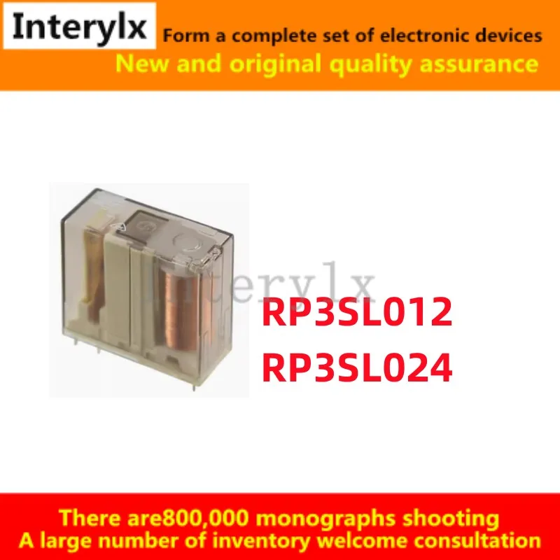 1Pcs/Lot brand new original RP3SL024 24VDC TE/Tyco imported RP3SL012 12V spot 6-pin relay