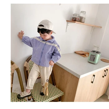 Baby Unisex Loose Jeans 6 Baby Boy Girl Loose Jeans New Fashion Korean Style Casual Solid Color Jeans Spring Autumn Children's Denim Pants For 1-7 Years 6